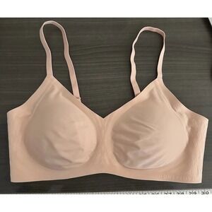 Honeylove LiftWear Crossover Bra Fig Pink Wire-Free Support LWBR0201 Size XL